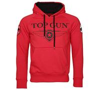 Top Gun Herren Hoodie Defender Tg20191012 Red,4XL