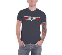 T-Shirt Top Gun Distressed Logo Top Gun