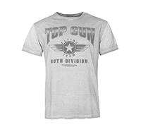 Top Gun Herren T-Shirt Tg20212105 Light Grey,M