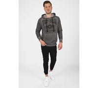 Kapuzenpullover TOP GUN "TG20212102" Gr. 3XL, grau (anthrazit) Herren Pullover Hoodie Sweatshirt (40300302-XXXL) anthrazit