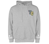 Kapuzenpullover TOP GUN "TG22004" Gr. 56 (XXL), grau (grey melange) Herren Pullover Hoodie Sweatshirt (79137009-XXL) grey melange