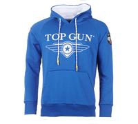 Kapuzenpullover TOP GUN "Destroyer TG20193012" Gr. 48 (S), blau (blue) Herren Pullover Hoodie Sweatshirt (99097253-S) blue