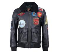 Top Gun 20201007 , Lederjacke XL Schwarz