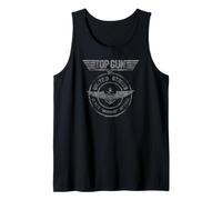 Top Gun Lt. Pete Mitchell Distressed Seal Action Movie Tank Top