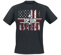 Top Gun America T-Shirt Black-XL