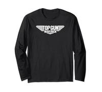 Top Gun: Maverick Simple Text Logo Langarmshirt