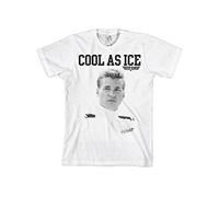 Top Gun Offizielles Lizenzprodukt Cool As Ice Herren T-Shirt (Weiß), X-Large