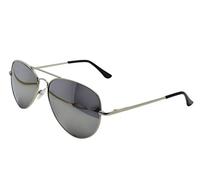 Top Gun Spiegel Flieger Sonnenbrille, Cat 3, Wrap Around, Unisex, Retro, Damen, UV 400