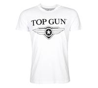 Top Gun Herren T-Shirt Cloudy Tg20191006 White,XXL