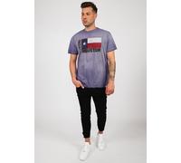 T-Shirt TOP GUN "TG20212103", Herren, Gr. 56 (XXL), blau (navy), Obermaterial: 100% Baumwolle, Kurzarm, Shirts (78253146-XXL) navy
