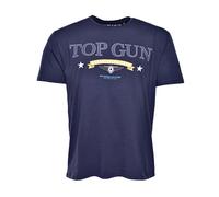 T-Shirt TOP GUN "TG20212108" Gr. 48 (S), blau (navy) Herren Shirts (52161006-S) navy