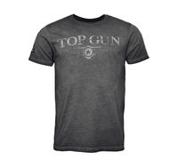 T-Shirt TOP GUN "TG20213001" Gr. 50 (M), schwarz (black) Herren Shirts (47499327-M) black