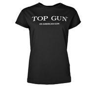 T-Shirt TOP GUN "TG20214001" Gr. 52 (L), schwarz (black) Mädchen Shirts (99863560-L) black