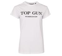 TOP GUN T-Shirt, sportlicher Schnitt 54 (XL) weiß Damen T-Shirt Jersey Shirts Sweatshirts 54 (XL) weiß