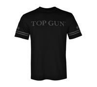 T-Shirt TOP GUN "TG22002" Gr. 50 (M), schwarz (black) Herren Shirts (34799537-M) black