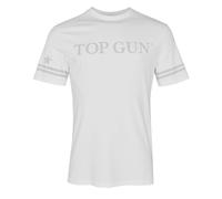 T-Shirt TOP GUN "TG22002", Herren, Gr. 54 (XL), weiß, Obermaterial: 100% Baumwolle, Kurzarm, Shirts (56205320-XL) weiß