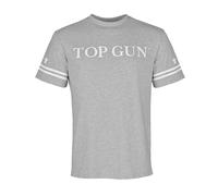 T-Shirt TOP GUN "TG22002" Gr. 54 (XL), grau (grey melange) Herren Shirts (39938824-XL) grey melange