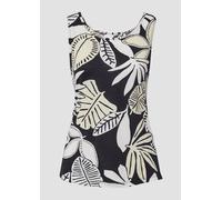 Top mit dekorativem Cut-out 38 schwarz 2166301.99A0.38