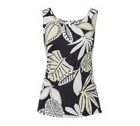 Top mit dekorativem Cut-Out schwarz 46