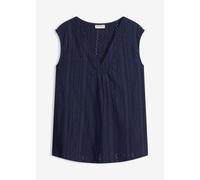 Top mit Lochstickerei 40/42 (M)