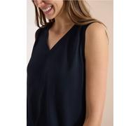 Top mit V-Neck und Crochet-Tape