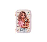 TOP MODEL 3 Fach Federtasche SUNNY DOG