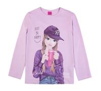 Top Model Langarmshirt mit Sasha 75087 rosa, Größe 164, 14 Jahre