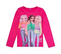 TOP Model Mädchen Langarmshirt mit June, Nyela & Candy 75062 pink, Größe 152, 12 Jahre