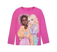 TOP Model Mädchen Langarmshirt mit Malia & Christy 75064 pink, Größe 140, 10 Jahre