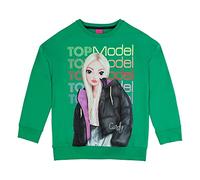 Top Model Mädchen Sweatshirt mit Candy 75074 grün, Größe 128, 8 Jahre