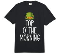 Top O' The Morning St Patricks Day Top of the Morning Irish Comfort Colors Adult Heavyweight T-Shirt