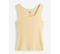 Top - Rippenstruktur - hellgelb XXL
