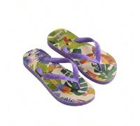Top Senses Women's Flip-Flops Dark Purple 4149555