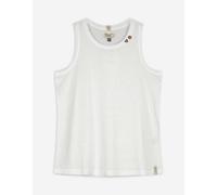 Top - Überschnittene Schultern - weiß XS