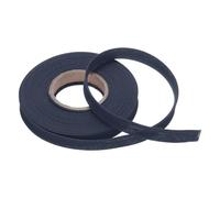 TOP-VIGOR Schrägband, 9,1 m, einfach gefaltet, 1,27 cm Schrägband, kontinuierliche Großpackung zum Nähen, Nähen, Paspeln, Quilten - Polyester-Baumwolle, Marineblau