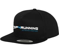 Top4Running Top4Running 5 Panel Snapback Cap Kappe OS schwarz