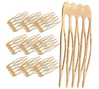 TOPBATHY 10 Stück Kleine Haarkämme für Damen mit Zähnen Elegante für Dicken Haarhalt Praktisches Haarschmuck accessoire für Hochzeit Brautfrisur und Alltag