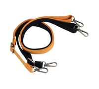 TOPBATHY 2 Stück Verstellbarer Schultergurt in Gelb und Schwarz Breiter Langlebiger Ersatzriemen für Handtaschen Umhängetaschen und Crossbody Bags Leicht und Komfortabel für Alltag und