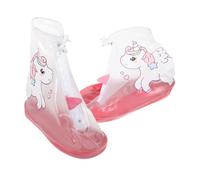 TOPBATHY Regenstiefelüberzüge aus Silikon wasserdichte Schuhschutzhüllen rutschfeste Überschuhe für Outdoor-aktivitäten Wiederverwendbarer Stiefelschutz
