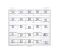 TOPBATHY Sewing Machine Bobbins mit Kunststoffspulen und Aufbewahrungsbox Kompatibel für Nähmaschinen Langlebig und Praktisch für Anfänger und Hobby näher Einfaches Spulenwickeln und