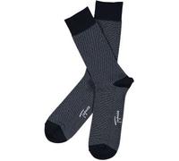 Topeco Men Sock Mercerized Cotton Dots Marine Gr 41/45 Herren