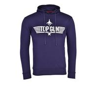 Topgun Kapuzenpulli Herren blau, XXL
