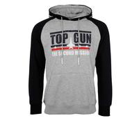 Topgun Kapuzenpulli Herren grau, 4XL