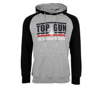 Topgun Kapuzenpulli Herren grau, S
