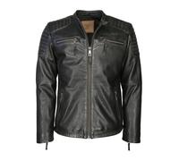 Topgun Lederjacke Herren schwarz, XXXL