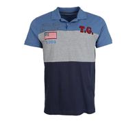 Topgun Polo Herren blau, XXL