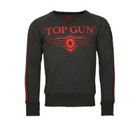 Topgun Sweatshirt Herren Baumwolle grau, XL