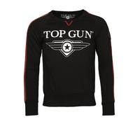 Topgun Sweatshirt Herren Baumwolle schwarz, XXL