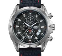 TOPHILL Armbanduhr Herren,42mm Men Watch Quarzuhr, The Watch Chronograph, Datumsfunktion, Leuchtzeiger, 316L Edelstahlgehäuse