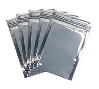 TopHomer 100 Stück Antistatische Tasche, 8x12cm Translucence Antistatische Wiederverschließbare Beutel für Elektronisches Gerät Grafikkarten Festplatten